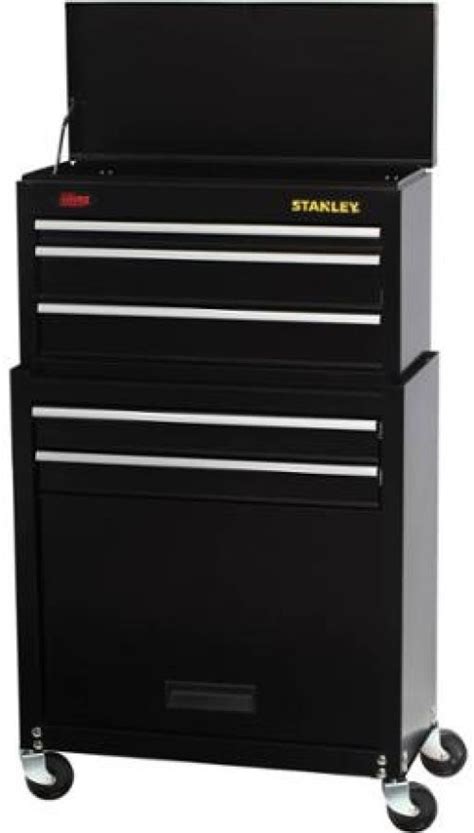 stanley fivedrawer chest and cabinet